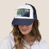 Big Blue Cassowary Bird, Truckerkappe (Beispiel)
