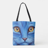Big Blue Cat Tasche (Rückseite)
