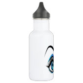 Big Blue Eyes Stainless Steel Water Bottle Edelstahlflasche (Links)