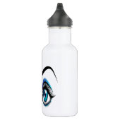 Big Blue Eyes Stainless Steel Water Bottle Edelstahlflasche (Rechts)