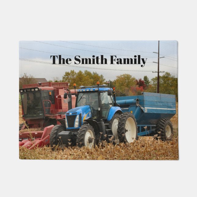 Big Blue Fußmatte (Vorderseite)