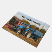 Big Blue Fußmatte (Schrägansicht)