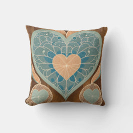 Big Blue Heart | Kissen