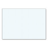 Big Blue Hydrangea Custom Escort Cards Tischnummer (Rückseite)