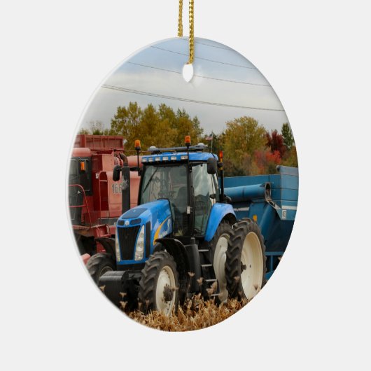 Big Blue Keramik Ornament (Rechts)