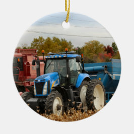 Big Blue Keramik Ornament