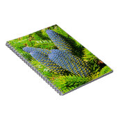 Big Blue Korean Fir Cones Notizblock (Rechte Seite)