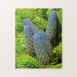 Big Blue Korean Fir Cones Puzzle