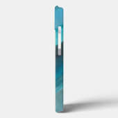 Big Blue Leaf I Case-Mate iPhone Hülle (Rückseite / Links)