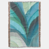 Big Blue Leaf I Decke (Vorderseite Vertikal)
