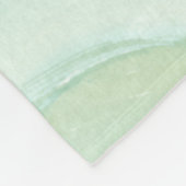 Big Blue Leaf I Fleecedecke (Ecke)