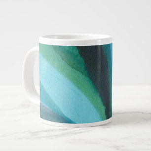 Big Blue Leaf I Jumbo-Tasse