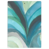 Big Blue Leaf I Klemmbrett (Rückseite)