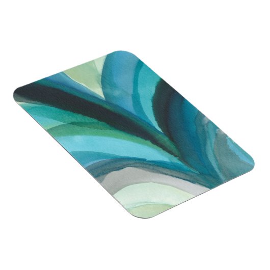 Big Blue Leaf I Magnet (Rechte Seite)