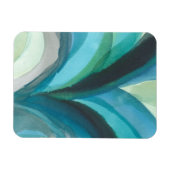 Big Blue Leaf I Magnet (Horizontal)