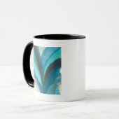 Big Blue Leaf I Tasse (Vorderseite Links)