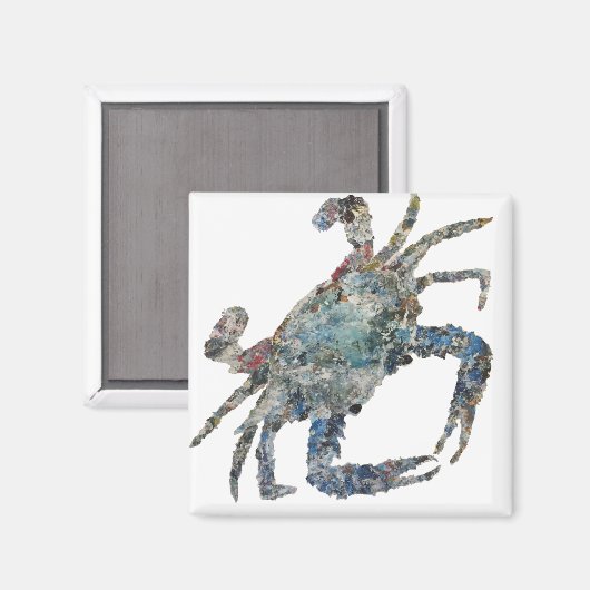 Big Blue Magnet (Vorderseite/Rückseite)