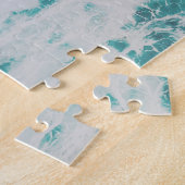 Big Blue Ocean Aerial Beach View Fotografie Puzzle (Seite)