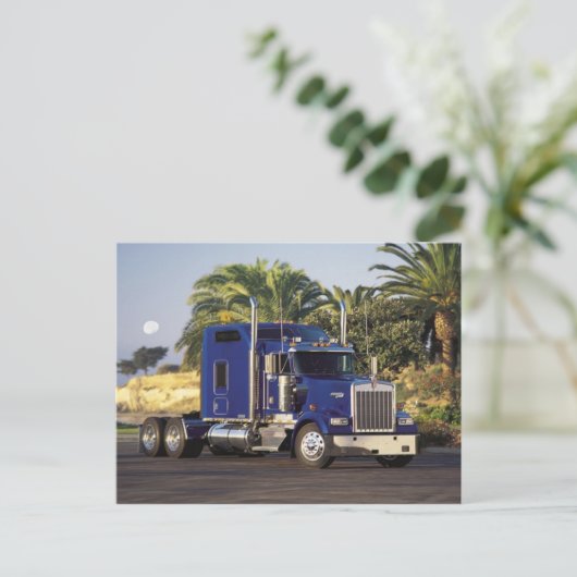 Big Blue Postkarte (Stehend Vorderseite)