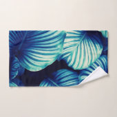 Big Blue Tropical Blätter Badezimmer Handtücher (Handtuch)