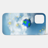 Big Blue World Case-Mate iPhone Hülle (Rückseite (Horizontal))