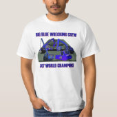 Big Blue Wrecking-Crew T-Shirt (Vorderseite)