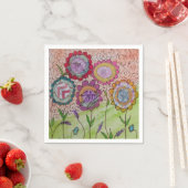 Big Blume Napkins Serviette (Beispiel)