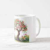 Big Blume Tree Classic Tasse (VorderseiteRechts)