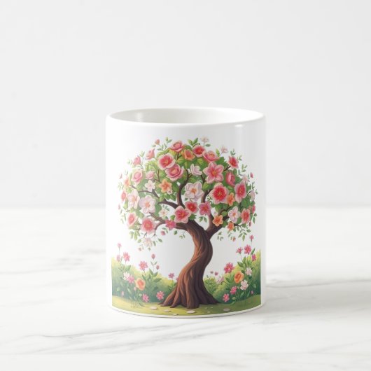 Big Blume Tree Classic Tasse (Mittel)