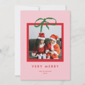 Big Bogen Feiertagskarte (Vorderseite)