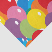 Big Bold Balloons Grundfarben Seidenpapier (Detail)