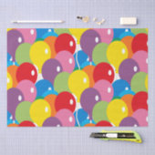 Big Bold Balloons Grundfarben Seidenpapier (Handwerk)