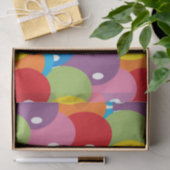 Big Bold Balloons Grundfarben Seidenpapier (Geschenk)