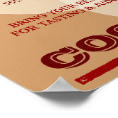 Big Bold Chili Cook Off Competition Poster (Ecke)