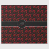 Big Bold Damask Geschenkpapier (Flach)