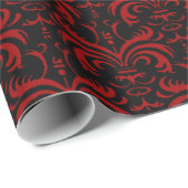 Big Bold Damask Geschenkpapier (Rolleneckpunkt)