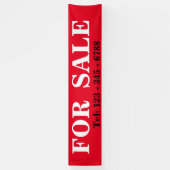 BIG BOLD FÜR VERKAUF BANNER SIGNAGE Real Anwesen S (Vertikal)