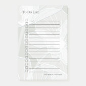 Big Bold Hollyhocks WÄHLEN FARBE Post-it Klebezettel (Vorderseite)