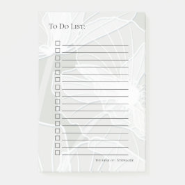 Big Bold Hollyhocks WÄHLEN FARBE Post-it Klebezettel