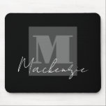 Big Bold Monogram Mousepad<br><div class="desc">Big Bold Monogram personalized mousepad.</div>
