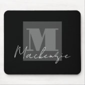 Big Bold Monogram Mousepad (Vorne)
