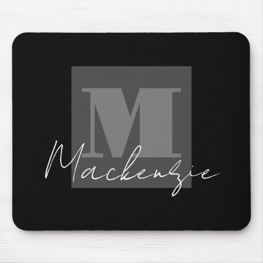 Big Bold Monogram Mousepad (Vorne)