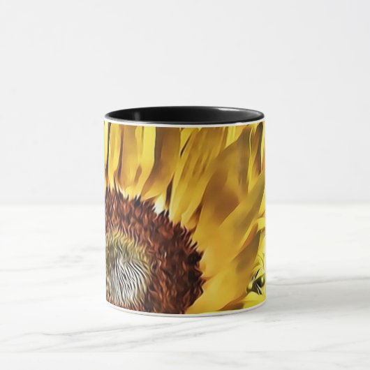 Big Bold Sunblumen Tasse (Zentrum)
