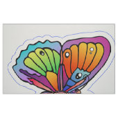 Big Bold und Beautiful Butterfly Stoff (Fat Quarter (45,7 x 55,9 cm))