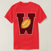 Big Bold Washington Commanders Monogram TShirt (Design vorne)