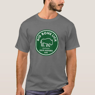 Big Bone Lick Staat Historischer Ort Kentucky Buff T-Shirt