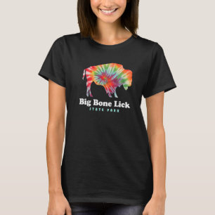 Big Bone Lick Staat Park Kentucky Bison Gefärbte K T-Shirt