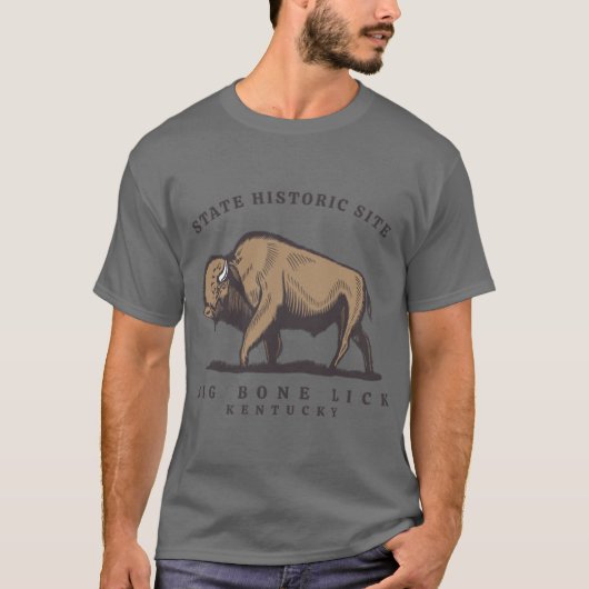 Big Bone Lick Staat Park T-Shirt (Vorderseite)