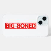 Big-Boned-Briefmarke Case-Mate iPhone Hülle (Rückseite (Horizontal))
