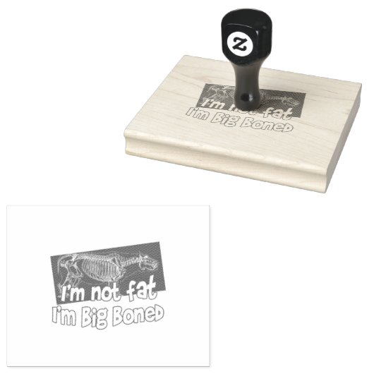 Big Boned Gummistempel (Stempel)